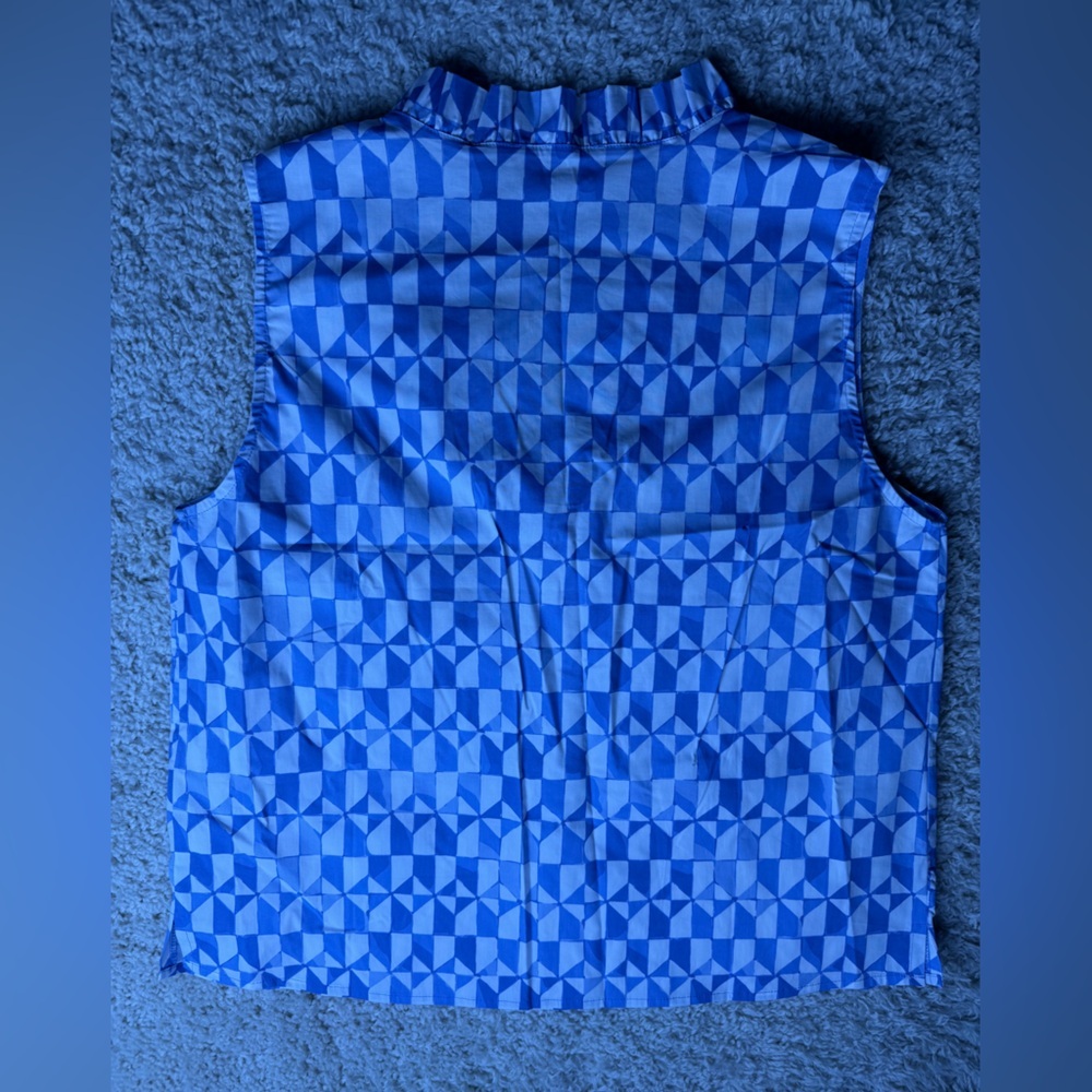 Women’s L Michelle McDowell Sleeveless Top NWT - Picture 2 of 5